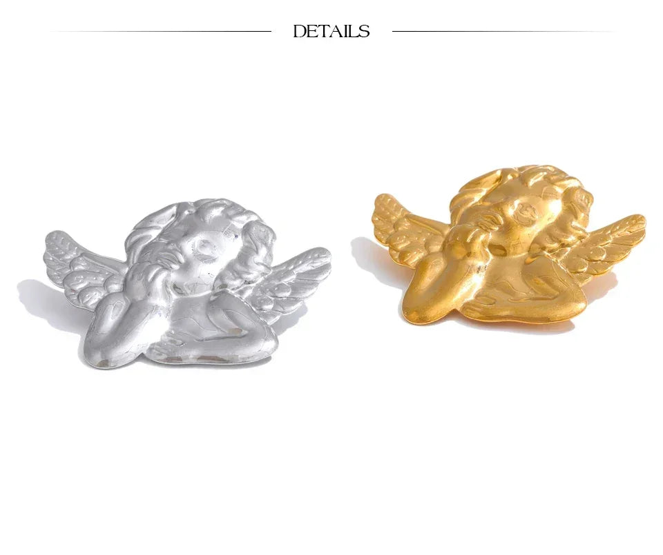 Seraph Portrait Brooch - TM & CO. JEWELS 