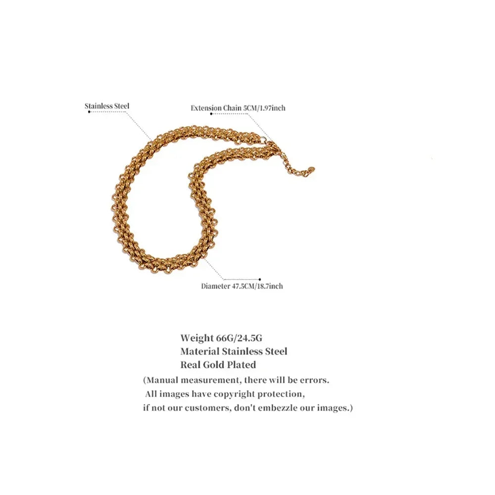 Glimmer Duo Necklace - TM & CO. JEWELS 