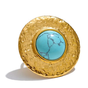 Turquoise Geometry Vintage Jewelry Set - TM & CO. JEWELS 