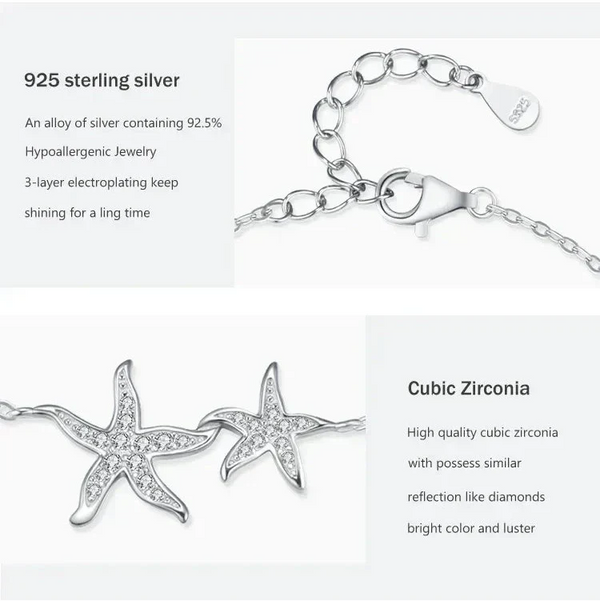 Starfish Serenity Bracelet - TM & CO. JEWELS 