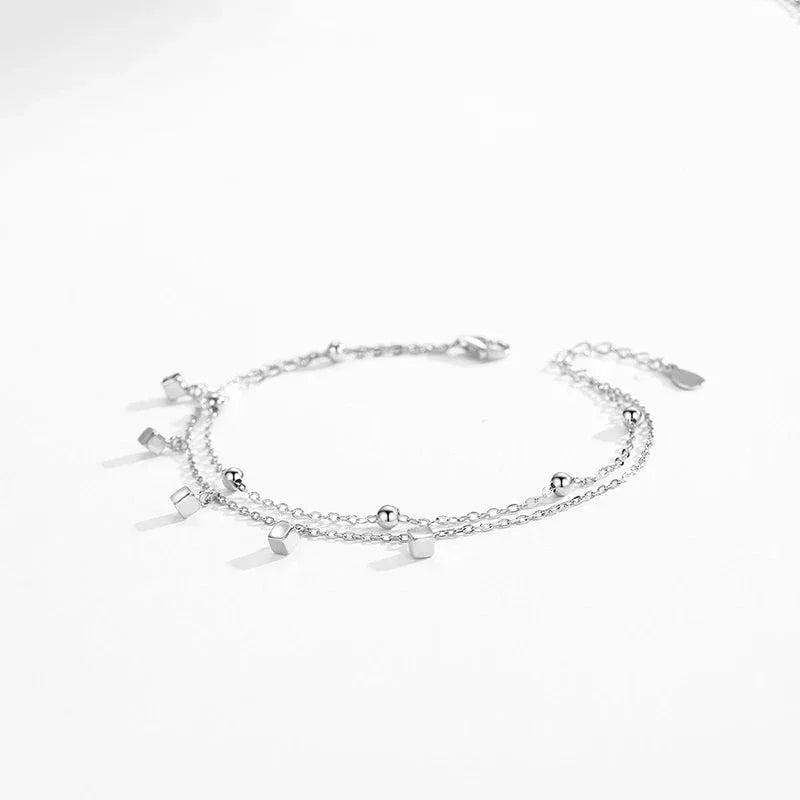 Hazel Shine Link Bracelet - TM & CO. JEWELS 