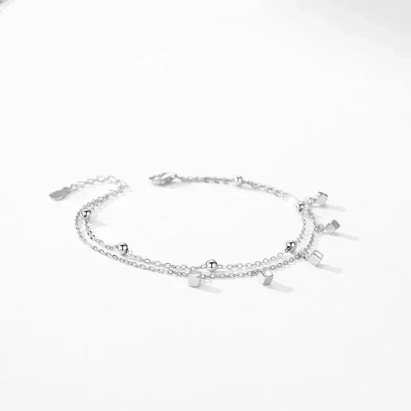 Hazel Shine Link Bracelet - TM & CO. JEWELS 