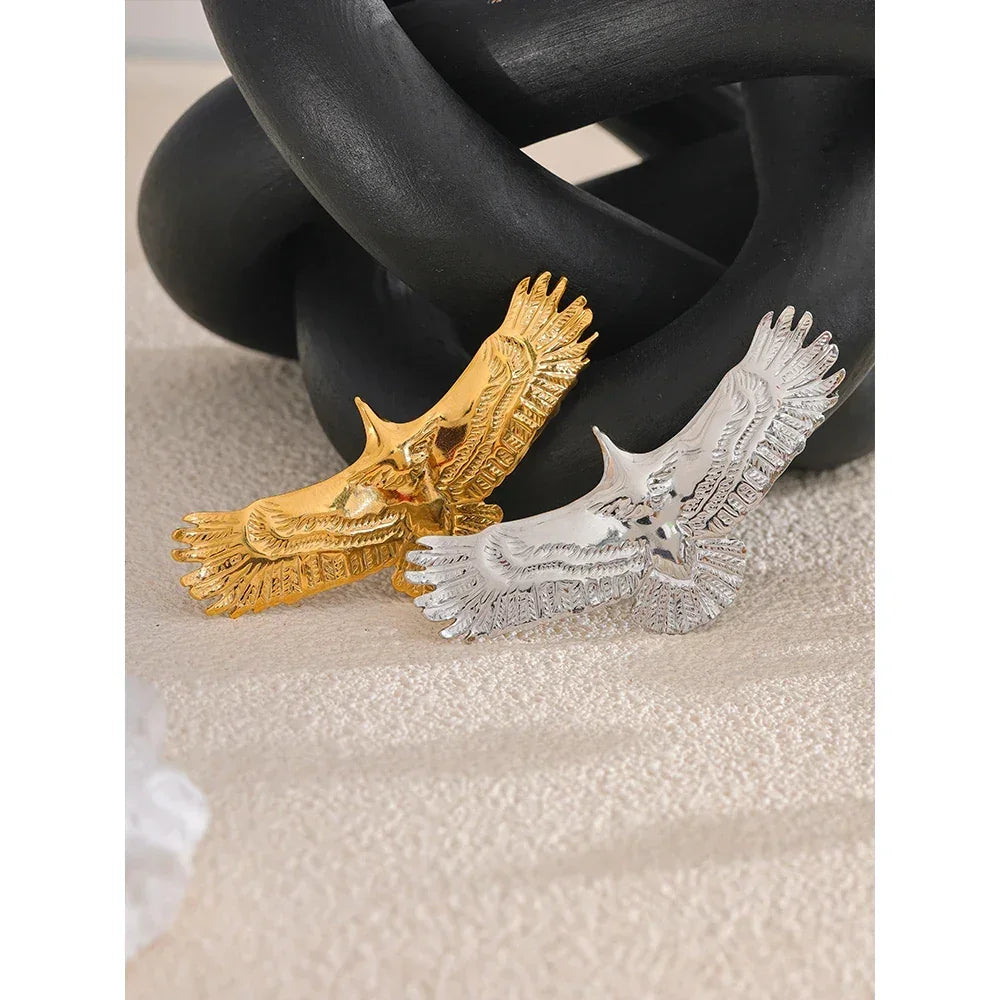 Regal Bird Brooch - TM & CO. JEWELS 