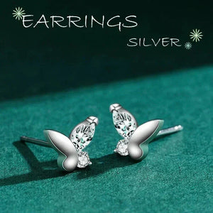 Butterfly Whispers Stud Earrings - TM & Co. Jewels