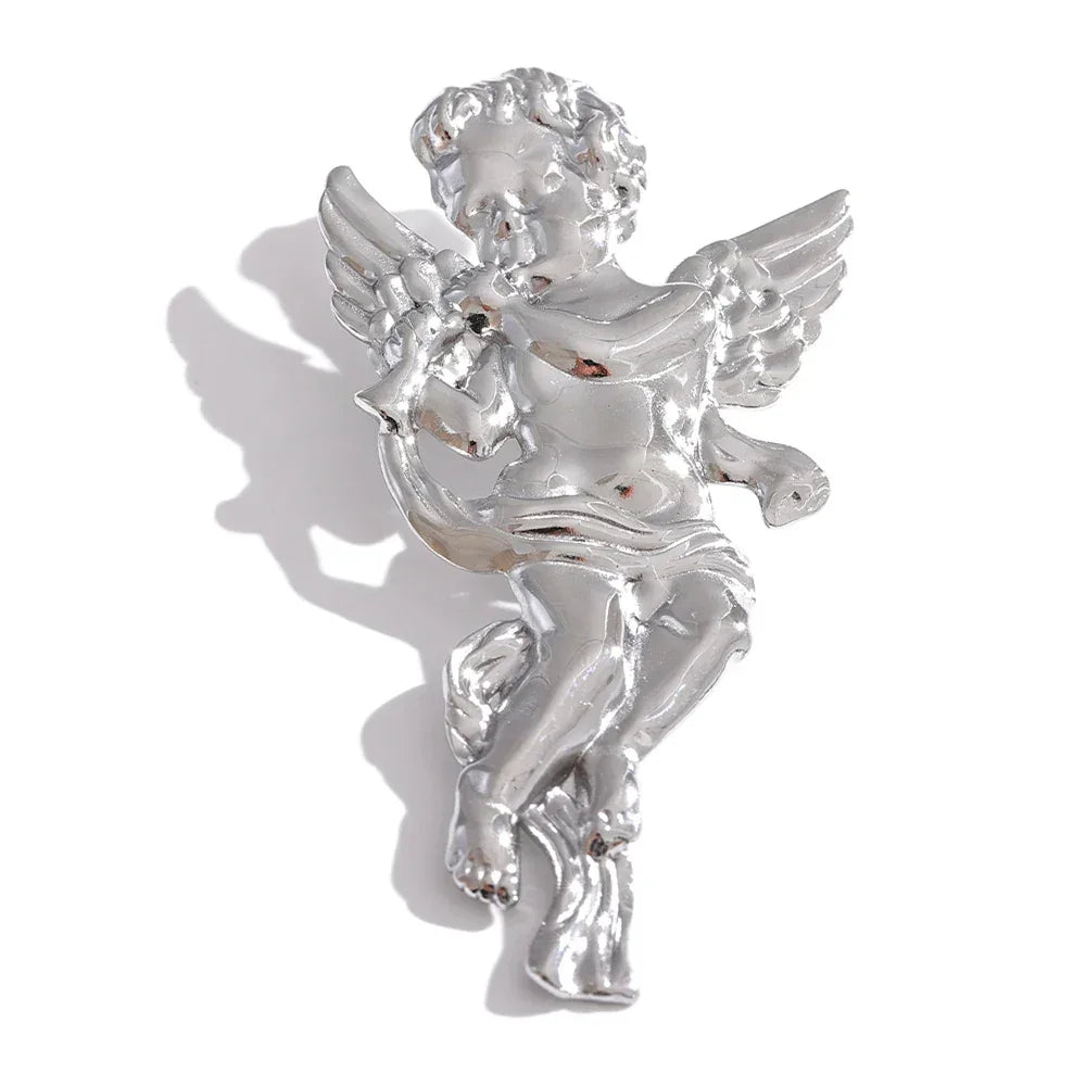 Angelic Trumpet Pin - TM & CO. JEWELS 