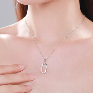 Olivia Oval Necklace - TM & Co. Jewels