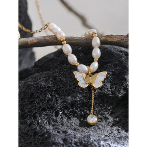 Luminous Flight Necklace - TM & CO. JEWELS 