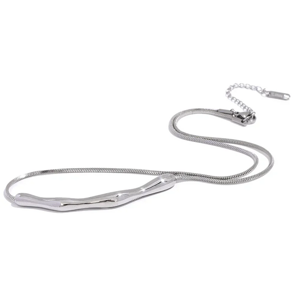 Golden Flow Necklace - TM & CO. JEWELS 