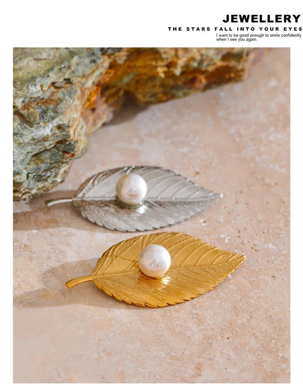 Elegant Sprig Pin - TM & CO. JEWELS 