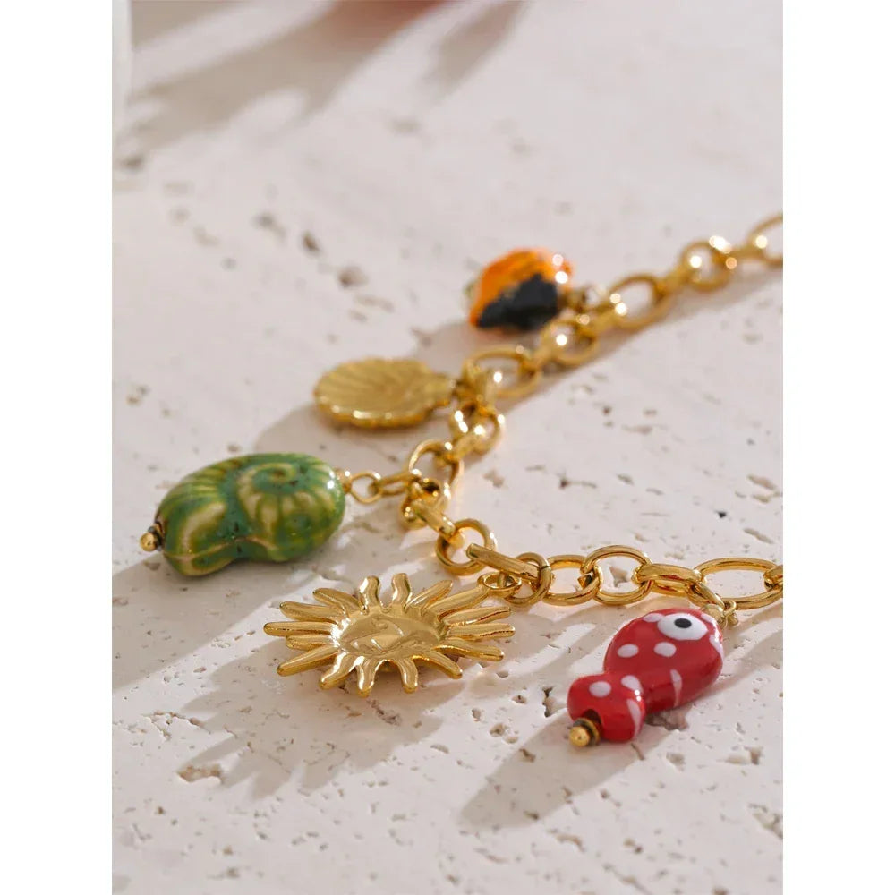 Euphoria Waves Pendant - TM & CO. JEWELS 