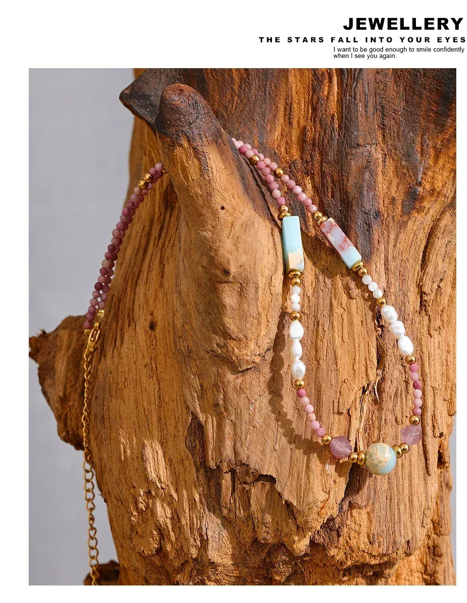 Solar Mosaic Necklace - TM & CO. JEWELS 