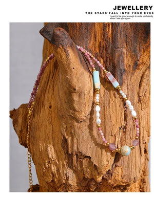 Solar Mosaic Necklace - TM & CO. JEWELS 