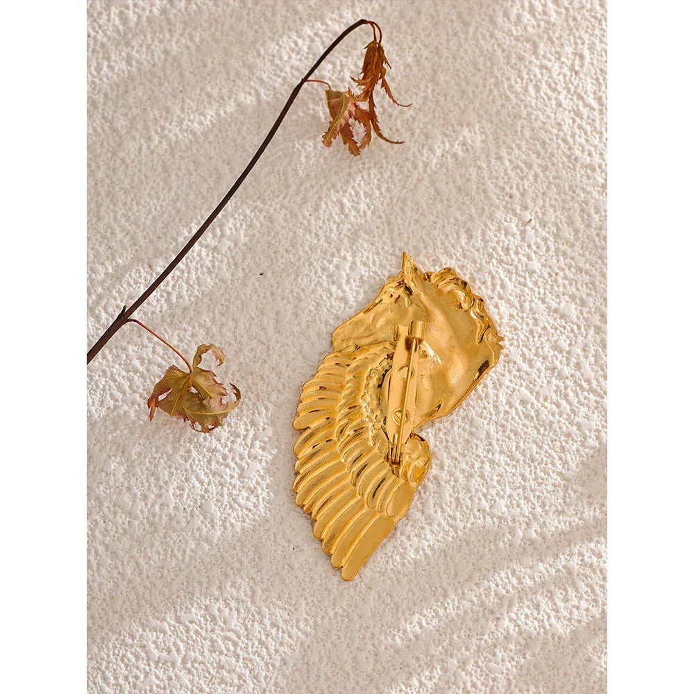 Celestial Equine Brooch - TM & CO. JEWELS 