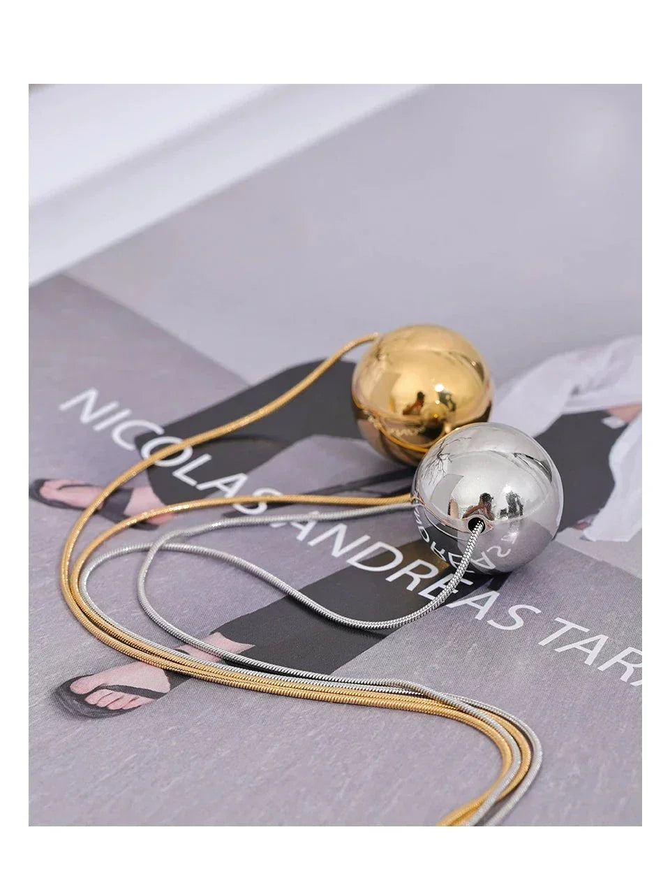 Eternal Gold Bead Necklace - TM & Co. Jewels