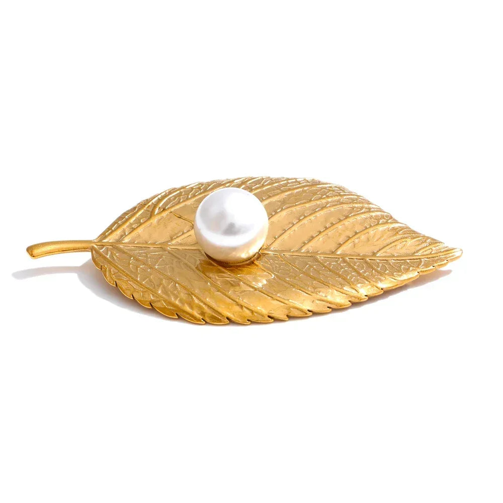 Elegant Sprig Pin - TM & CO. JEWELS 