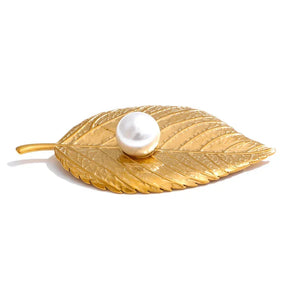 Elegant Sprig Pin - TM & CO. JEWELS 