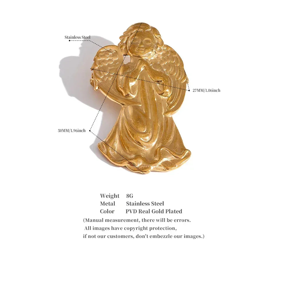 Aegis Wing Brooch - TM & CO. JEWELS 