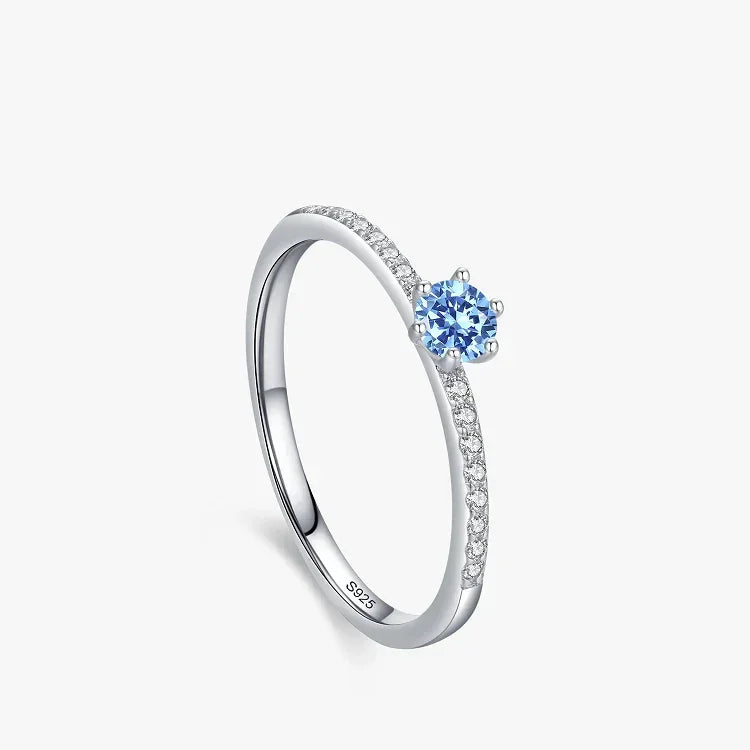 Ocean Glow Zirconia Ring - TM & Co. Jewels
