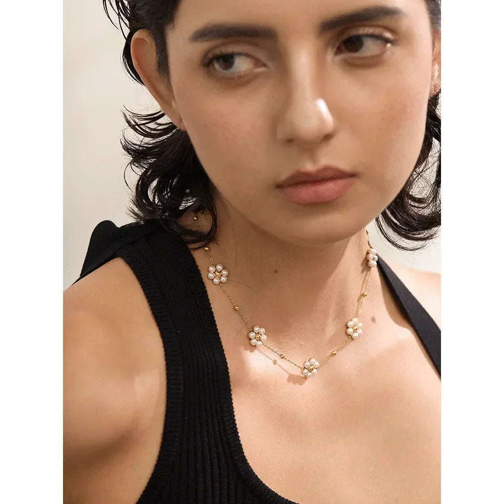 Blossom & Pearl Strand - TM & CO. JEWELS 