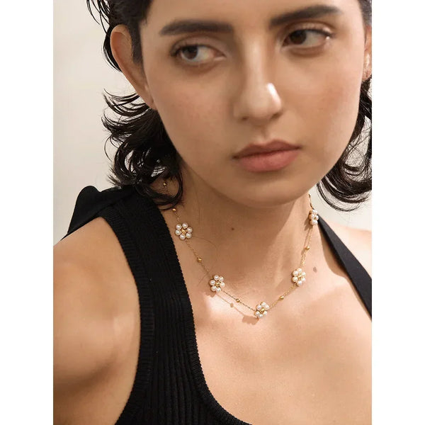 Blossom & Pearl Strand - TM & CO. JEWELS 