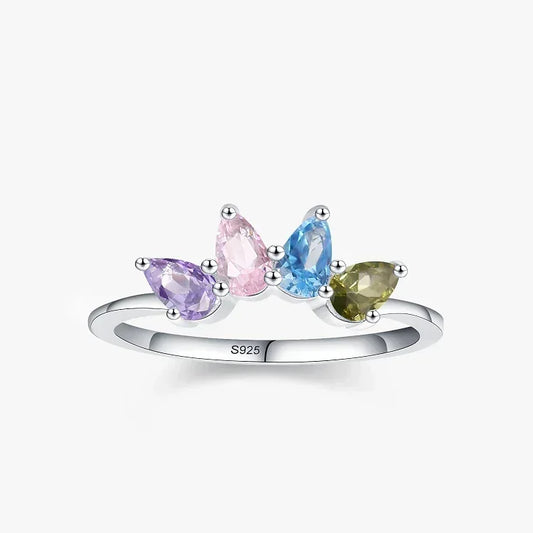 Aurora Flare CZ Ring - TM & CO. JEWELS 