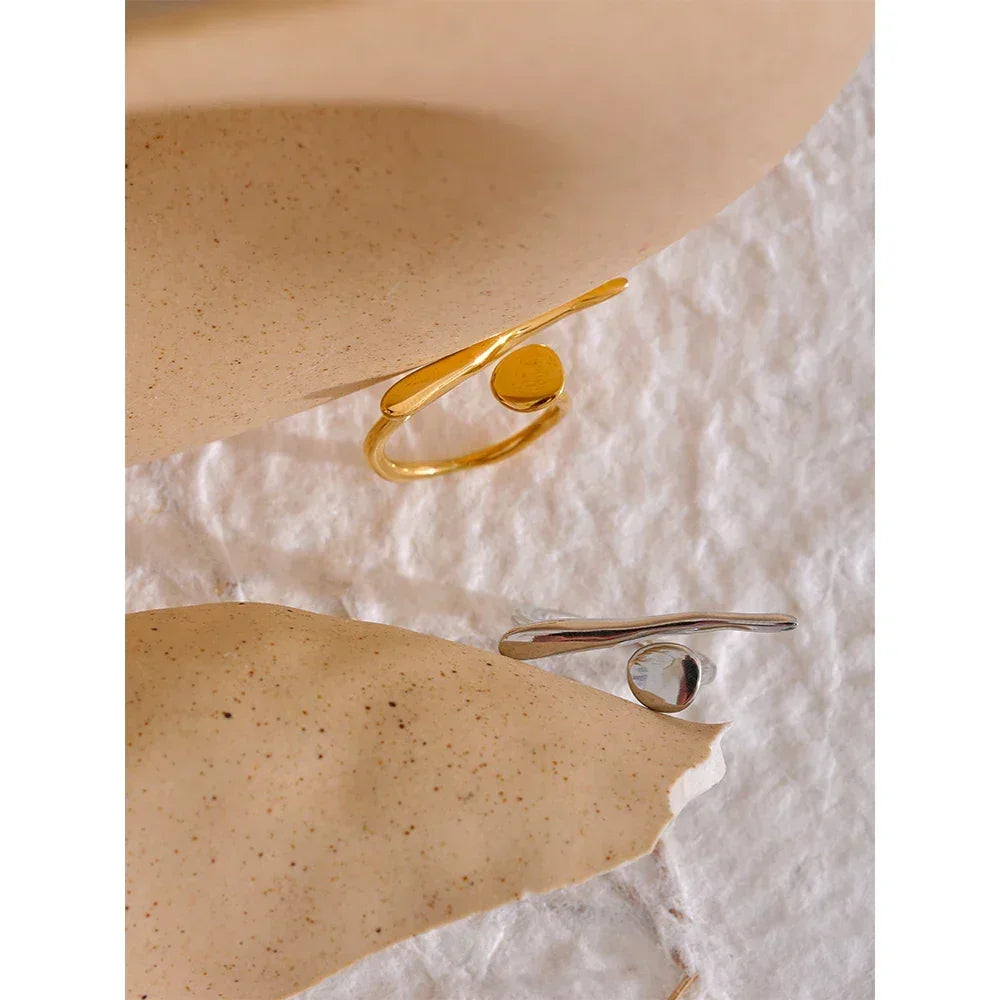 Classy Gold Minimalist Ring - TM & Co. Jewels