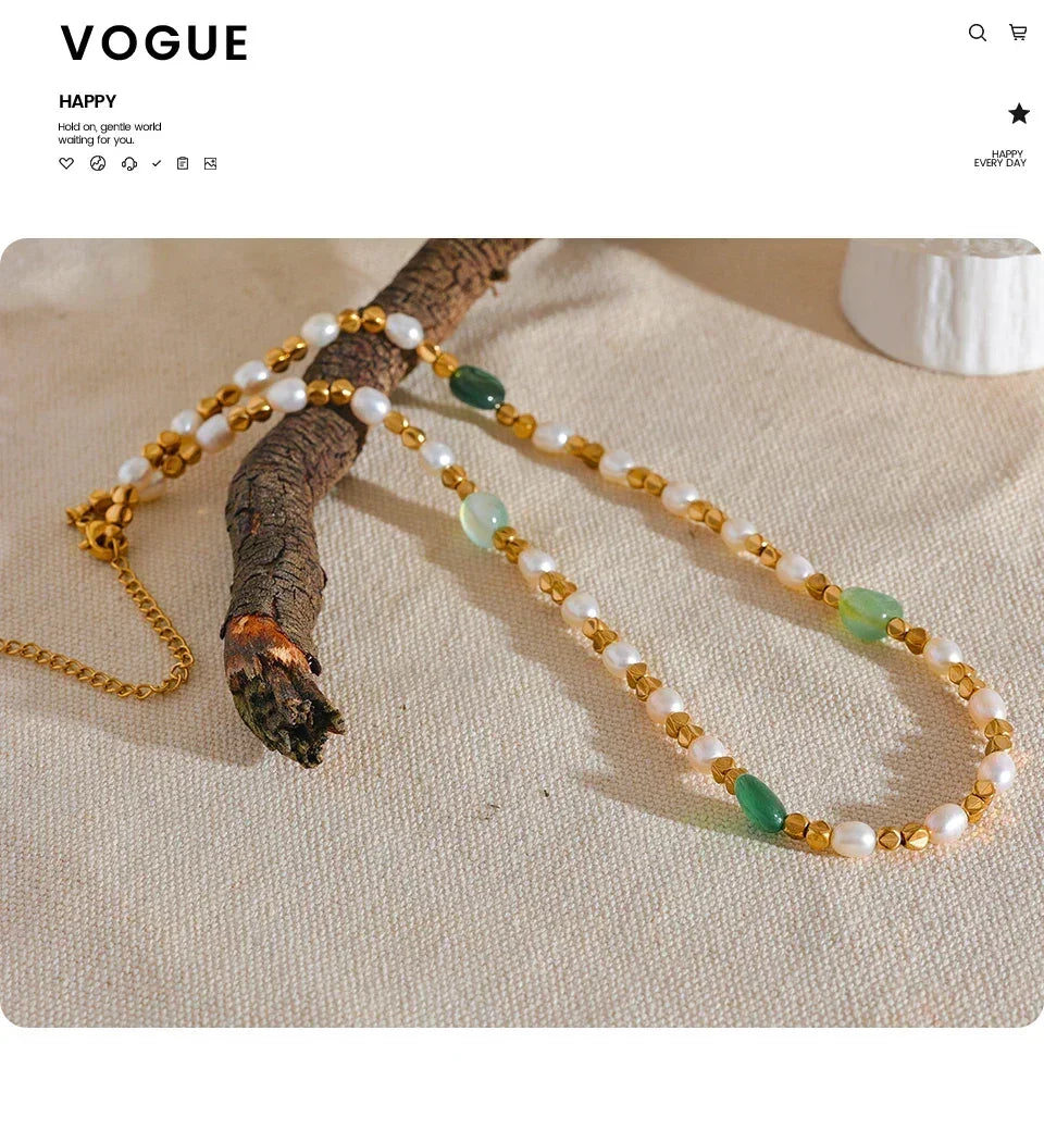 Vintage Luster Strand - TM & CO. JEWELS 
