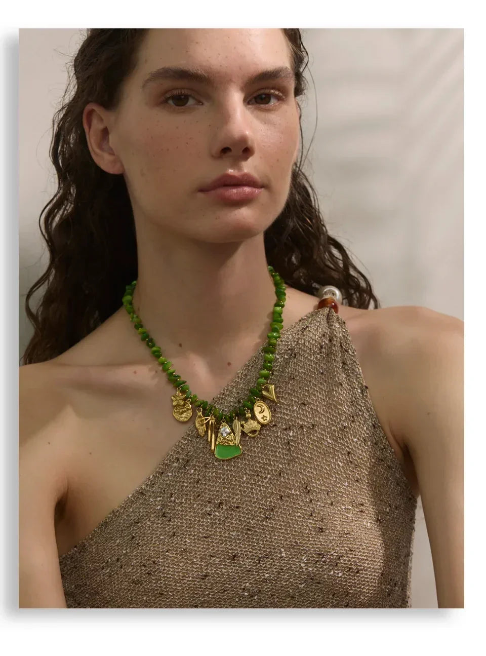 Seafoam & Petals Necklace - TM & CO. JEWELS 