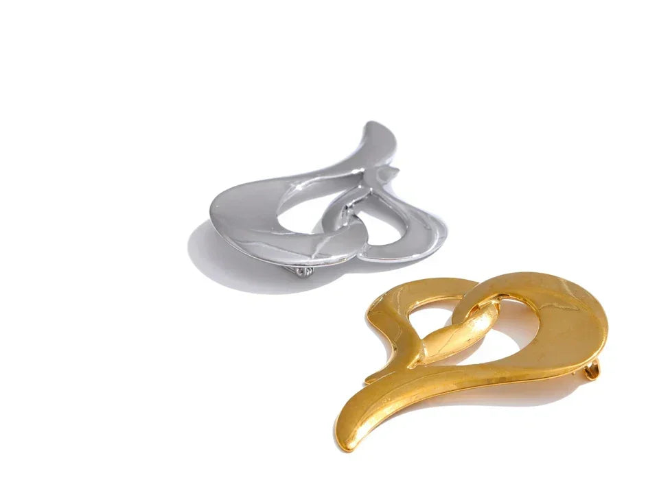 Classic Heart Brooch - TM & CO. JEWELS 