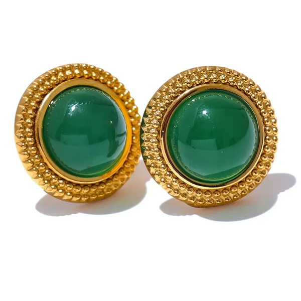 Harmony Stone Studs - TM & Co. Jewels