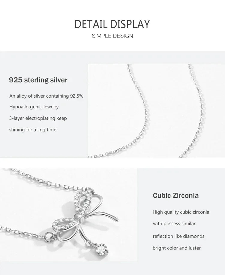 Timeless Bowknot Necklace - TM & CO. JEWELS 