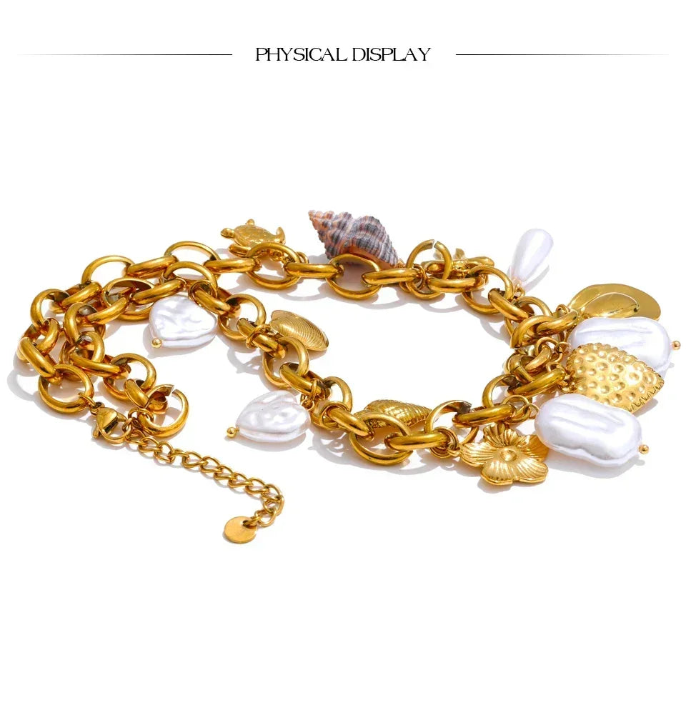 Neo-Shoreline Necklace - TM & CO. JEWELS 