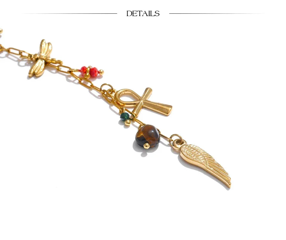 Eclectic Belief Necklace - TM & CO. JEWELS 