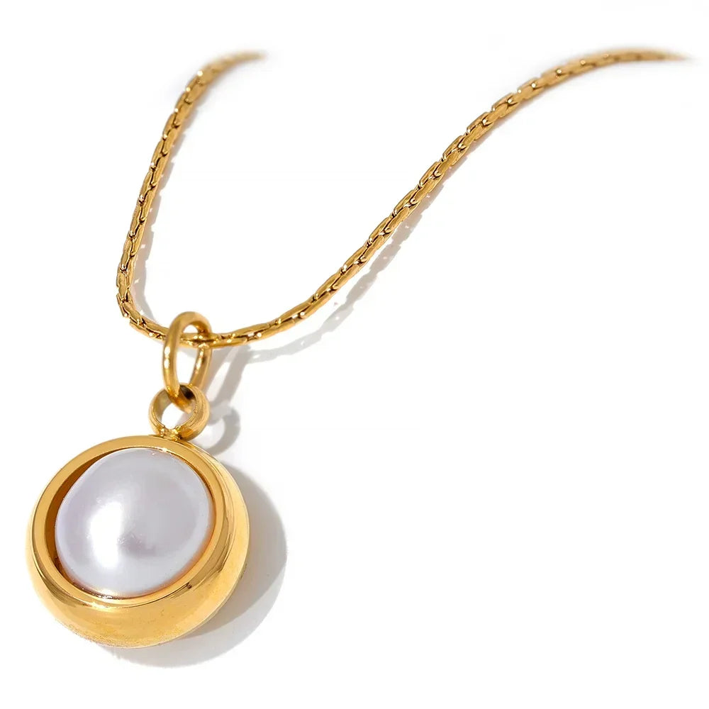 Minimalist Pearl Drop - TM & CO. JEWELS 