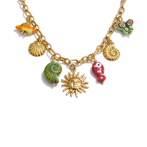Euphoria Waves Pendant - TM & CO. JEWELS 