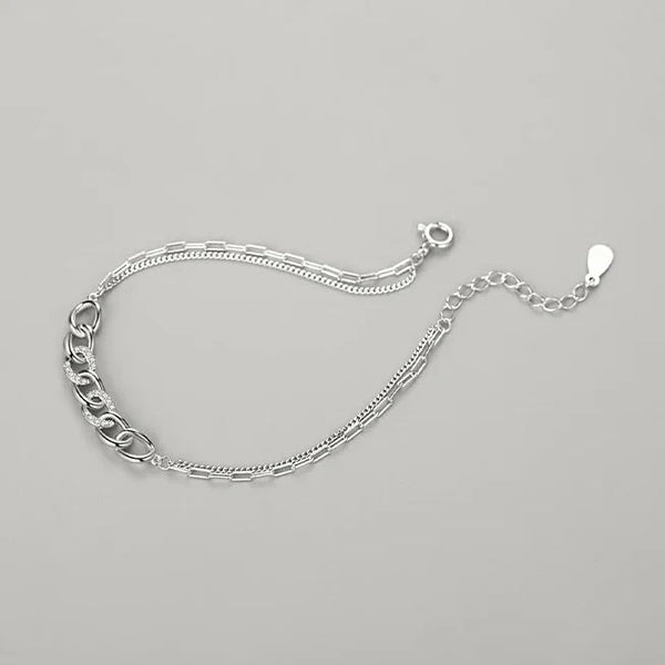 Opulent Sterling Silver Charm Bracelet - TM & Co. Jewels