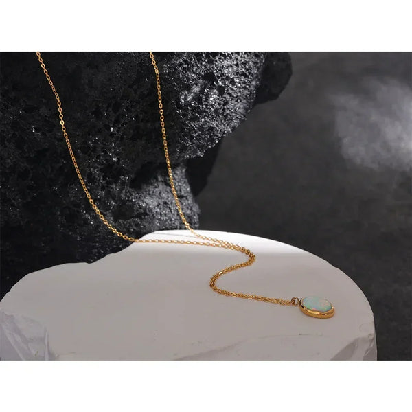 Chic Opal Harmony Necklace - TM & Co. Jewels