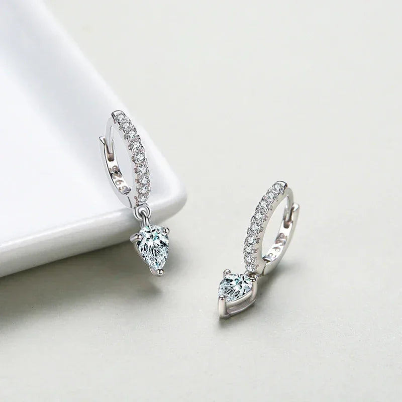Sparkling Hoop Earrings - TM & CO. JEWELS 