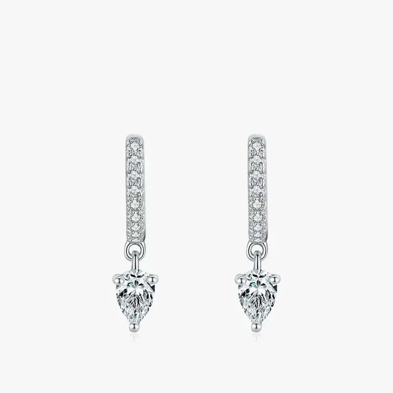 Sparkling Hoop Earrings - TM & CO. JEWELS 