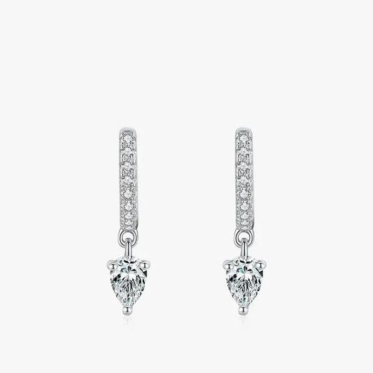 Sparkling Hoop Earrings - TM & CO. JEWELS 