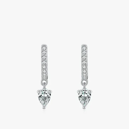 Sparkling Hoop Earrings - TM & CO. JEWELS 