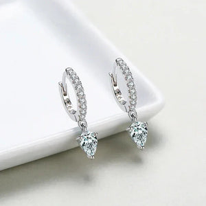Sparkling Hoop Earrings - TM & CO. JEWELS 