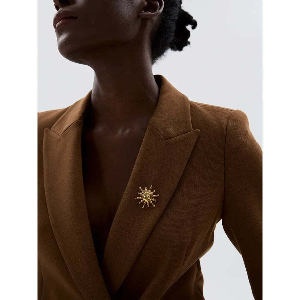 Eternal Sun Pin - TM & CO. JEWELS 