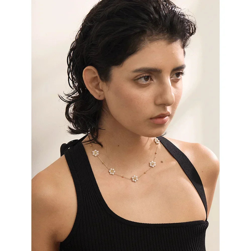 Blossom & Pearl Strand - TM & CO. JEWELS 