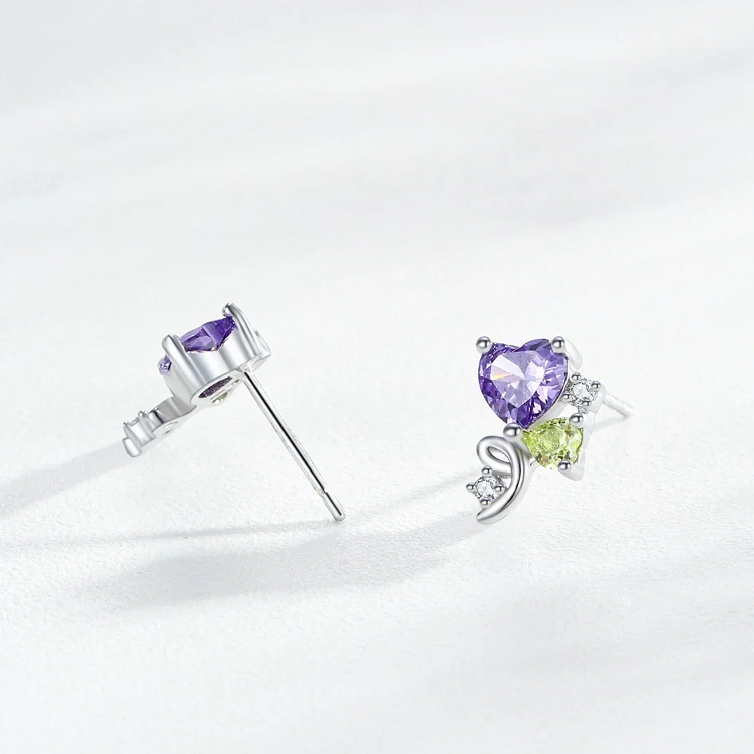 Emma’s Heart Glow Earrings - TM & Co. Jewels