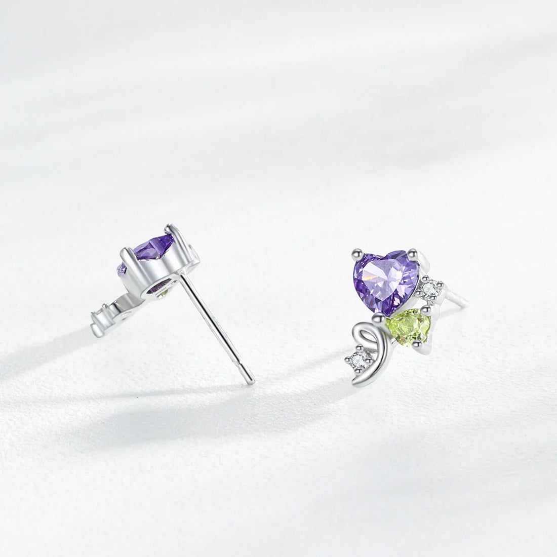 Emma’s Heart Glow Earrings - TM & Co. Jewels