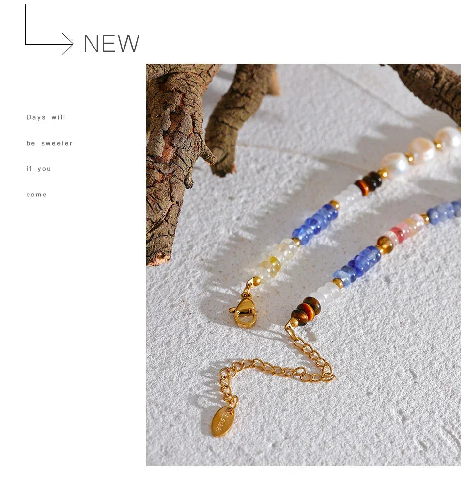 Azure Pearl Tapestry - TM & CO. JEWELS 