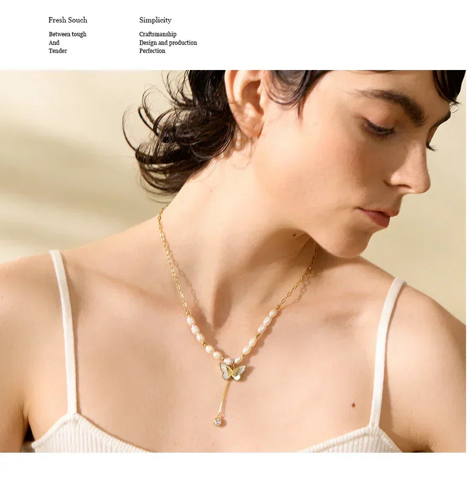 Luminous Flight Necklace - TM & CO. JEWELS 