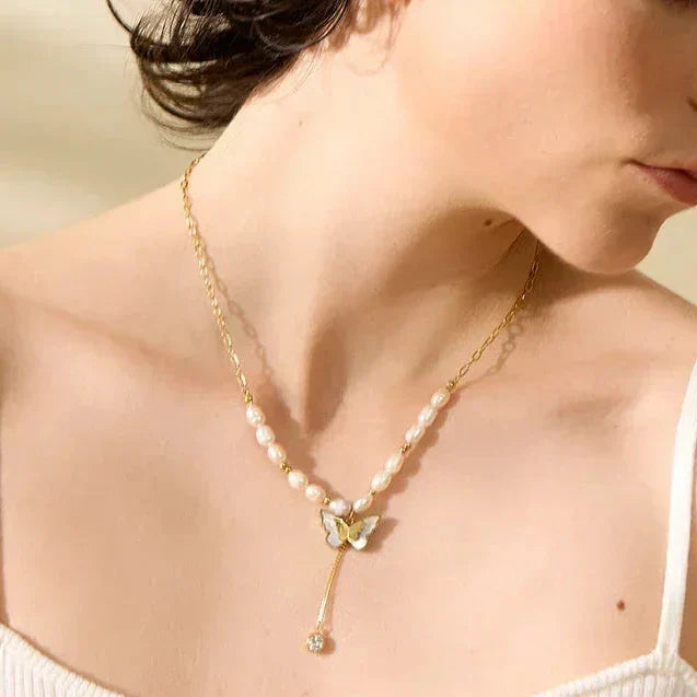 Luminous Flight Necklace - TM & CO. JEWELS 
