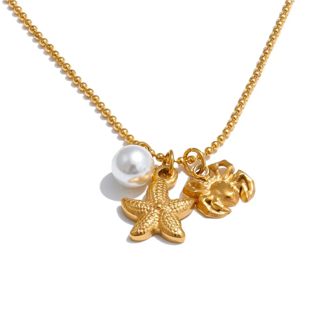 Seaside Charm Necklace - TM & CO. JEWELS 